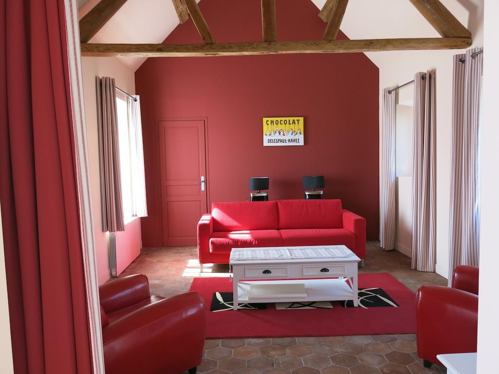 Bed and Breakfast Le Parc De Crecy Tréon Zimmer foto